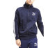 Фото #1 товара Puma Iconic T7 Track Jacket Mens Black Casual Athletic Outerwear 595286-06