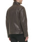 Фото #2 товара Men's Faux Leather Moto Jacket, Created for Macy's