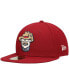 Фото #1 товара Men's Red Frisco RoughRiders Authentic Collection Team Alternate 59FIFTY Fitted Hat