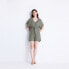 ფოტო #1 პროდუქტის Women's V neck Drawstring Romper