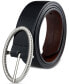 Фото #2 товара Women's Two-In-One Twisted-Buckle Reversible Belt