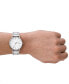 Фото #4 товара Наручные часы Anne Klein Quartz Silver-Tone and Rose Gold-Tone Alloy Watch, 29mm.