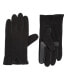 Фото #3 товара Men's Stretch Suede 3-Draw Touchscreen Gloves