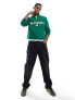 Фото #1 товара Polo Ralph Lauren Sport Capsule logo front half zip sweatshirt in mid green