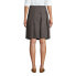 Women's School Uniform Tall Box Pleat Skirt Top of Knee