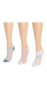 Носки Muk Luks Compression Ankle 3 Pack