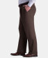 Фото #2 товара Men's Big & Tall Premium Comfort Stretch Classic-Fit Solid Pleated Dress Pants