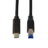 Фото #3 товара LogiLink CU0162 - 1 m - USB C - USB B - USB 3.2 Gen 1 (3.1 Gen 1) - 5000 Mbit/s - Black