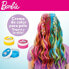 Парикмахерский набор Barbie Rainbow Tie 15,5 x 10,5 x 2,5 cm Волосы с прядями Разноцветный