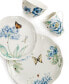 Фото #1 товара Dinnerware, Butterfly Meadow Blue 4 Piece Place Setting