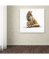 The Macneil Studio 'Fox' Canvas Art - 24" x 24"