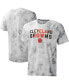 Фото #2 товара Men's Gray Cleveland Browns Resolution Tie-Dye Raglan T-shirt