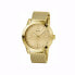 Guess Herren Armbanduhr Crescent gold 44 mm GW0629G2