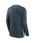 ფოტო #2 პროდუქტის Men's Gray Vegas Golden Knights Authentic Pro Rink Performance Long Sleeve T-Shirt