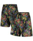 Men's Black Milwaukee Brewers Floral Shorts