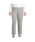 ფოტო #1 პროდუქტის Plus Size Starfish Mid Rise Straight Leg Pants