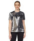 Фото #1 товара Women's Sequined Logo T-Shirt