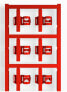 Фото #2 товара Weidmüller SFC 3/30 MC NE RT - Red - Polyamide 6.6 (PA66) - 1.13 cm - 60 pc(s) - 4 - 10 mm² - -40 - 100 °C