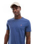 Фото #1 товара Polo Ralph Lauren icon logo t-shirt in mid blue