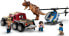 LEGO Jurassic World 76941 Die Jagd des Carnotaurus, Dinosaurier Spielzeug Kind +7 Jahre mit Helikopter und Pick-up