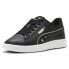 Фото #2 товара Puma Smash 3.0 Dance Party Glitter Logo Lace Up Toddler Girls Black Sneakers C