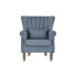 Фото #5 товара Кресло DKD Home Decor 74 x 75 x 87 cm древесина каучукового дерева Небесный синий