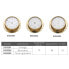 Фото #2 товара BARIGO 70 mm Polished Brass Watch