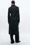 Zw collection fitted wool coat