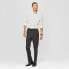 Фото #2 товара Men's 32" Slim Fit Suit Pants - Goodfellow & Co Black Tie 33x32