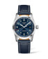 ფოტო #1 პროდუქტის Men's Automatic Spirit Stainless Steel Chronometer Blue Leather Strap Watch 40mm