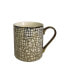 Фото #4 товара Mosaic 6-Pc. Gold Plated Mugs