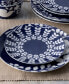 Фото #7 товара Bluefjord Floral 4 Piece Coupe Place Setting Set