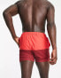 South Beach tonal swim shorts in red