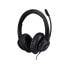 Фото #2 товара V7 Premium Over-ear Stereo Headset - Boom Mic - PC - Mac - Tablets - Laptop Computer - Gaming - Video Conferencing - 3.5mm - USB - Headset - Head-band - Calls & Music - Black - Binaural - Volume + - Volume -