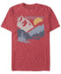 Фото #1 товара Men's Generic Additude Valley Short Sleeve T-shirt