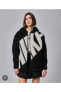 Фото #1 товара Sportswear Logo High-Pile Sherpa Full-Zip Hoodie Kadın Ceket