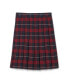 ფოტო #1 პროდუქტის Big Girls Adjustable Waist Mid-Length Plaid Pleated Skirt