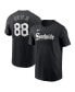 Фото #1 товара Men's Luis Robert Jr. Black Chicago White Sox City Connect Fuse Name Number T-Shirt