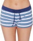 Splendid 262688 Women's Chambray Cottage Boyshorts Blue Swimwear Size Small