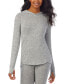 ფოტო #1 პროდუქტის SoftKnit Long-Sleeve Tunic Hoodie