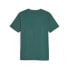 Фото #2 товара Puma Essentials Minimal Gold Logo Crew Neck Short Sleeve T-Shirt Mens Green Casu