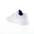 Reebok Workout Plus Mens White Leather Lace Up Lifestyle Sneakers Shoes