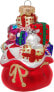 Фото #1 товара 10cm Weihnachtsmannsack mit Geschenken