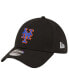 Фото #1 товара Men's Black New York Mets Alternate Team Classic 39THIRTY Flex Hat
