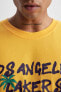 Фото #6 товара Футболка Defacto Los Angeles Lakers Oversize Fit