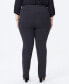 Фото #2 товара Plus Size Marilyn Straight Pants