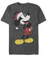 Фото #1 товара Men's Mickey Classic Plaid Short Sleeves T-shirt