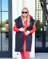 ფოტო #6 პროდუქტის Plus Size Diamond Quilted Hooded Puffer Vest