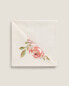 Фото #2 товара Pack of floral print napkins (pack of 2)