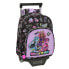 Фото #1 товара Школьный рюкзак с колесиками Monster High Creep Чёрный 28 x 34 x 10 cm
